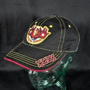 Marvel Ironman Heavy Metal 100% Cotton One Size Fits Most Baseball Cap Hat 2008